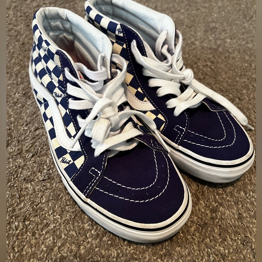 Pabst Blue Ribbon x Vans. Mens 7.5